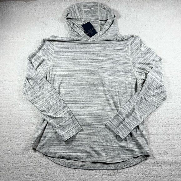 VRST Essential Hoodie Men M Heather Gray Hood Performance Modal Stretch NWT - Picture 1 of 8